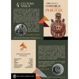 CERÁMICA PRECOLOMBINA CULTURA NASCA (paquete de 10 estuches)